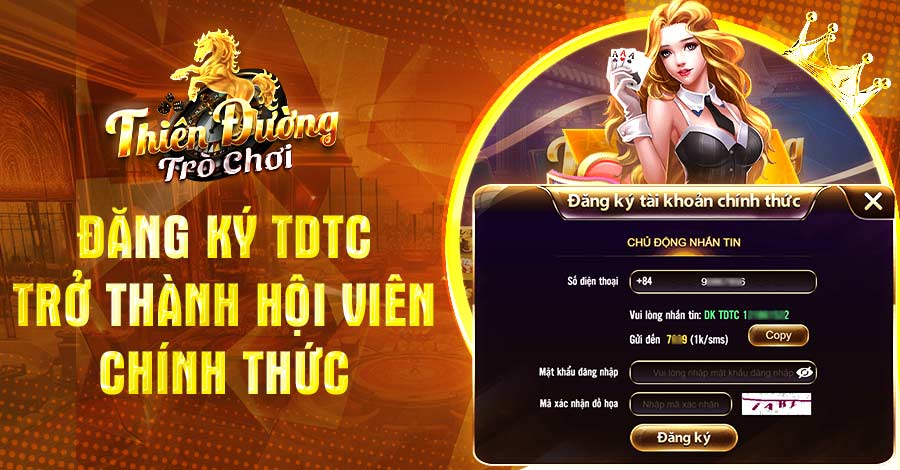 Đăng ký TDTC trở thành hội viên chính thức