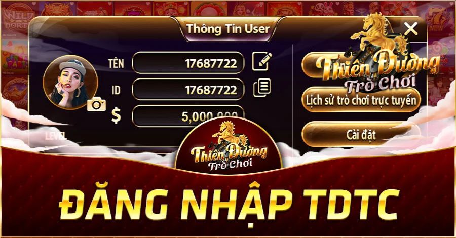 Đăng nhập qua link chính thức của cổng game